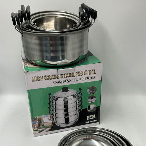 JUEGO DE OLLAS CON NEGRO