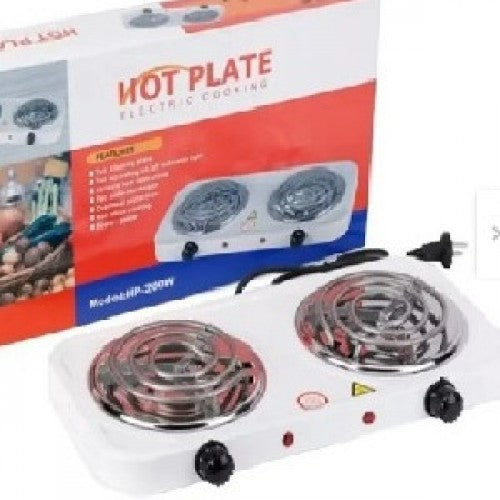 ESTUFA ELECTRICA DE MESA 2 HORNILLA 2000W