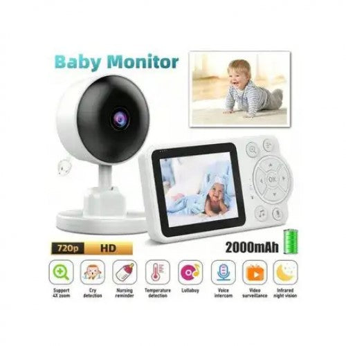 MONITOR DE BEBÉ - PANTALLA DE 2,8 PULGADAS
