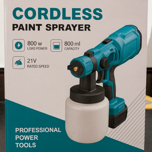 PISTOLA DE PINTURA CORDLESS 2 BATERIAS 48V AM-411
